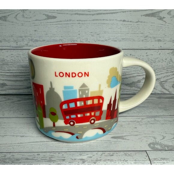Starbucks London You Are Here Collection 2017 Coffee Mug 14oz - Picture 1 of 6